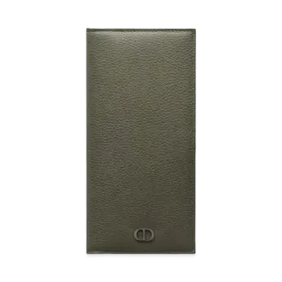 Dior Vertical Wallet "Olive"