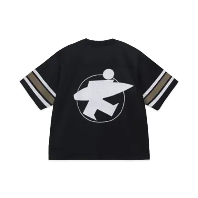 Stussy Surman Mesh Football Jersey "Black"