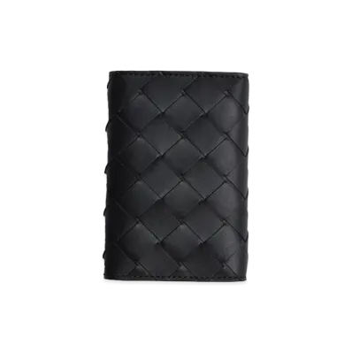 Bottega Veneta Key Case "Nero"