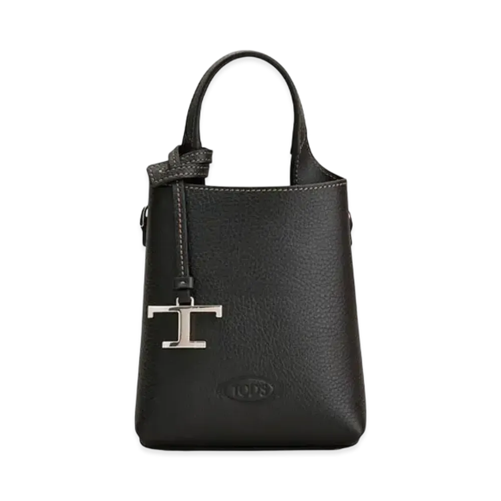 TOD'S Micro Bag in Leather "Black"