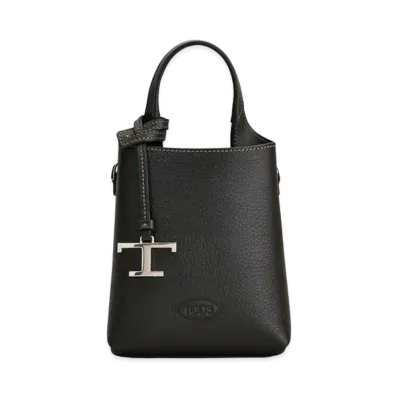 TOD'S Micro Bag in Leather "Black"