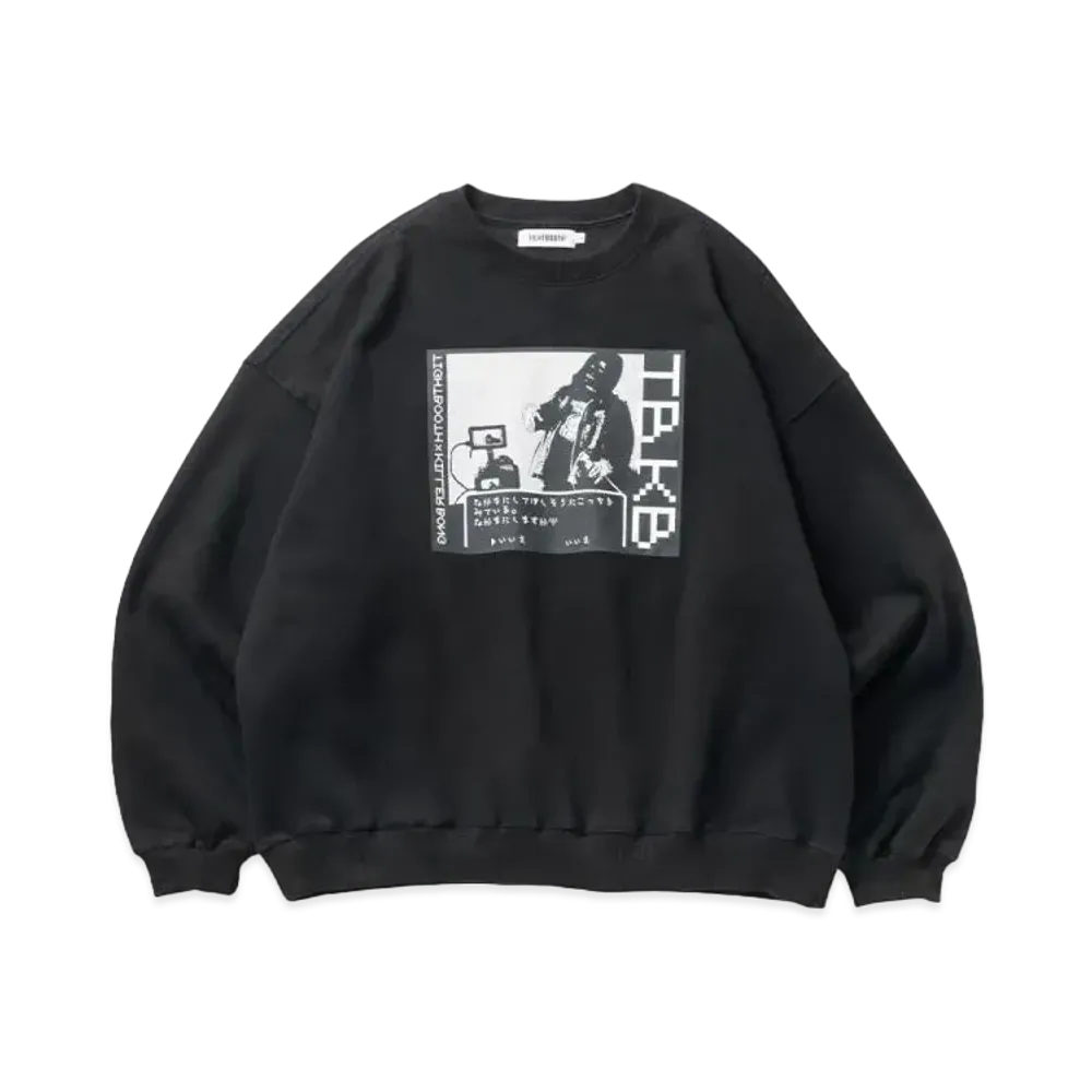 TIGHTBOOTH Rpg Crew Sweatshirt "Black"