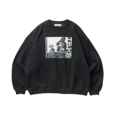 TIGHTBOOTH Rpg Crew Sweatshirt "Black"