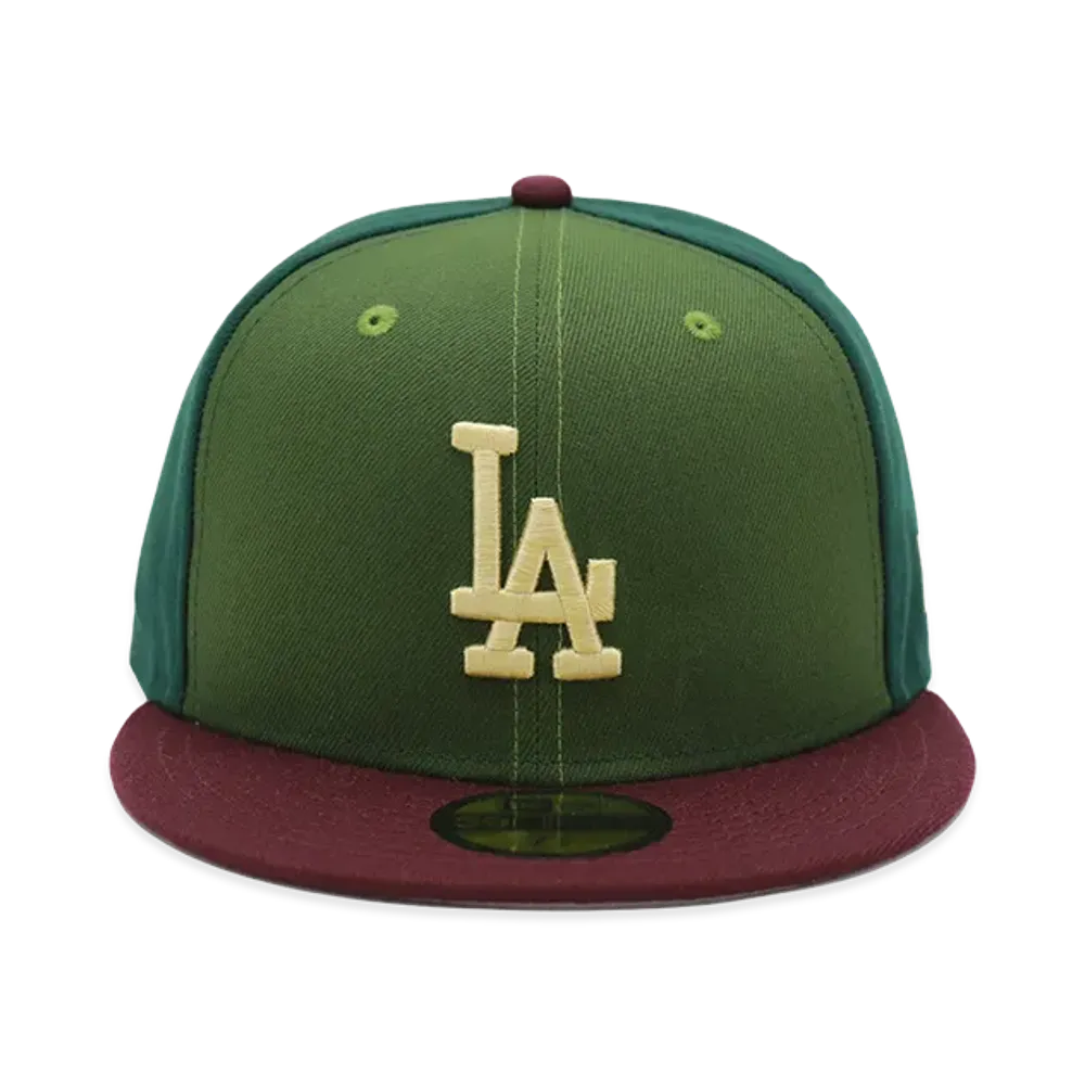 NEW ERA x THE CAP 5950 Los Angeles Dodgers Rifle "Green/Dark Green"