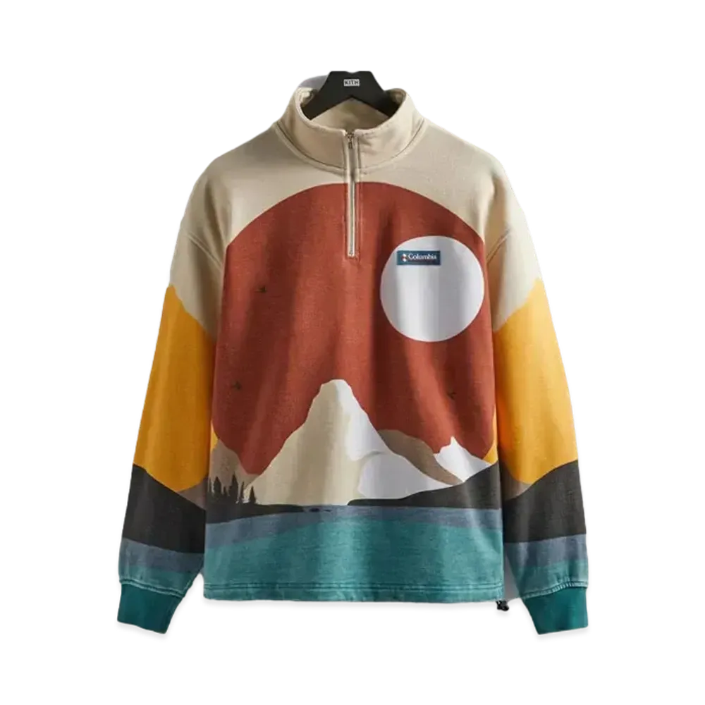 Kith x Columbia Quarter Zip "Sanguine"
