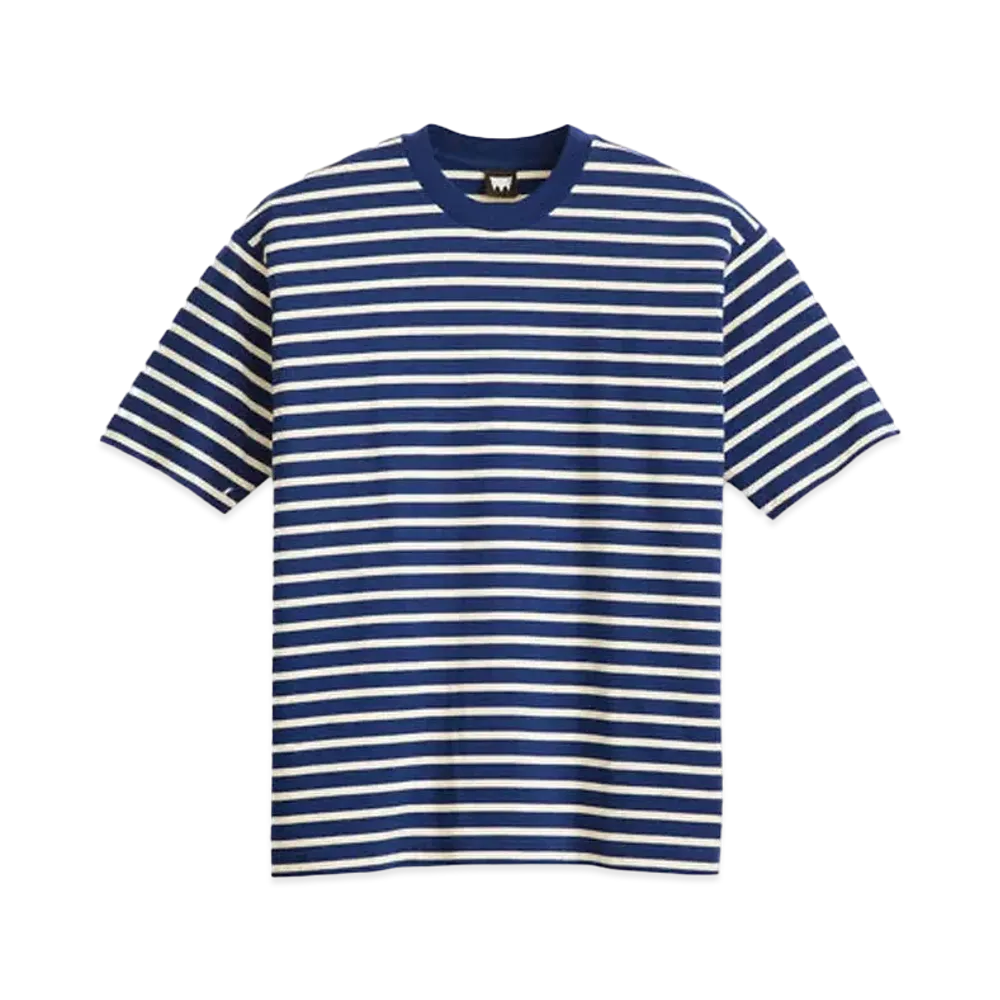 Levi's 2024AW Skate Tricolor Special Graphic T-Shirt Breton Stripe "Blue"
