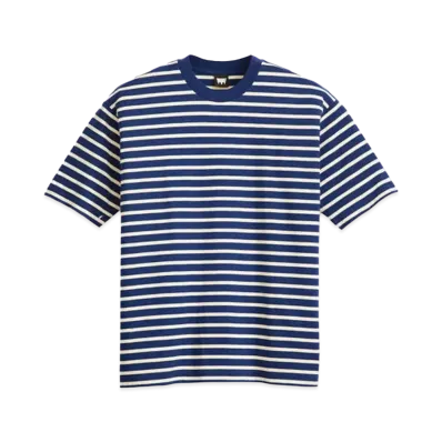 Levi's 2024AW Skate Tricolor Special Graphic T-Shirt Breton Stripe "Blue"