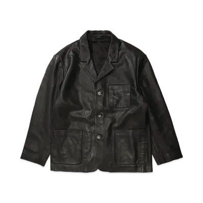 Supreme Leather Blazer "Black"