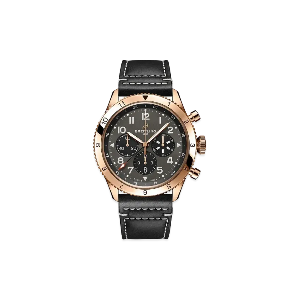 BREITLING SUPER AVI B04 CHRONOGRAPH GMT 46 P-51 MUSTANG "Anthracite"