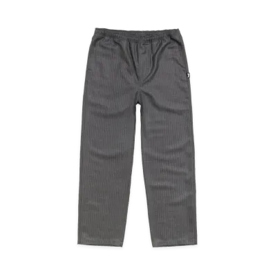 Stussy Wool Beach Pant "Grey Pinstripe"