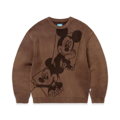 thisisneverthat x Disney Mickey Frame Knit "Brown"