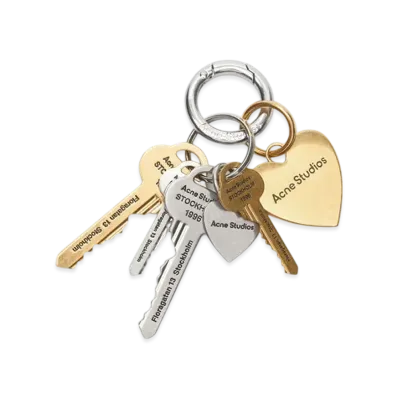 Acne Studios Keyring "Gold/Silver"