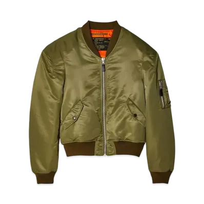 doublet Robot Zip Up Bomber Jacket "Khaki"