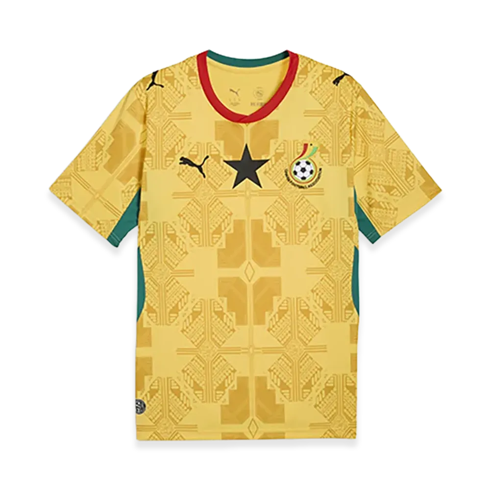 PUMA Soccer 2026 Ghana Away Jersey "Sunny Yellow"