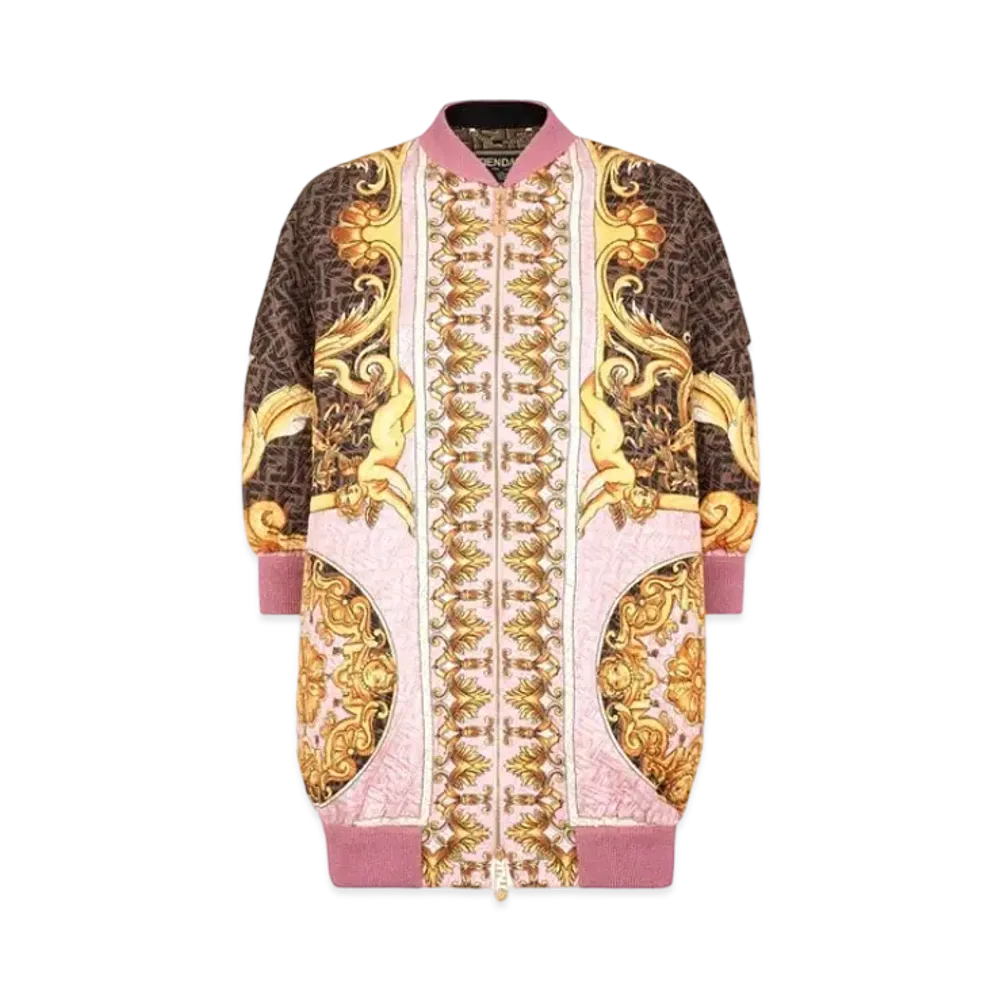 FENDI x Versace Fendace Multicolor Silk Jacket "Multicolor"