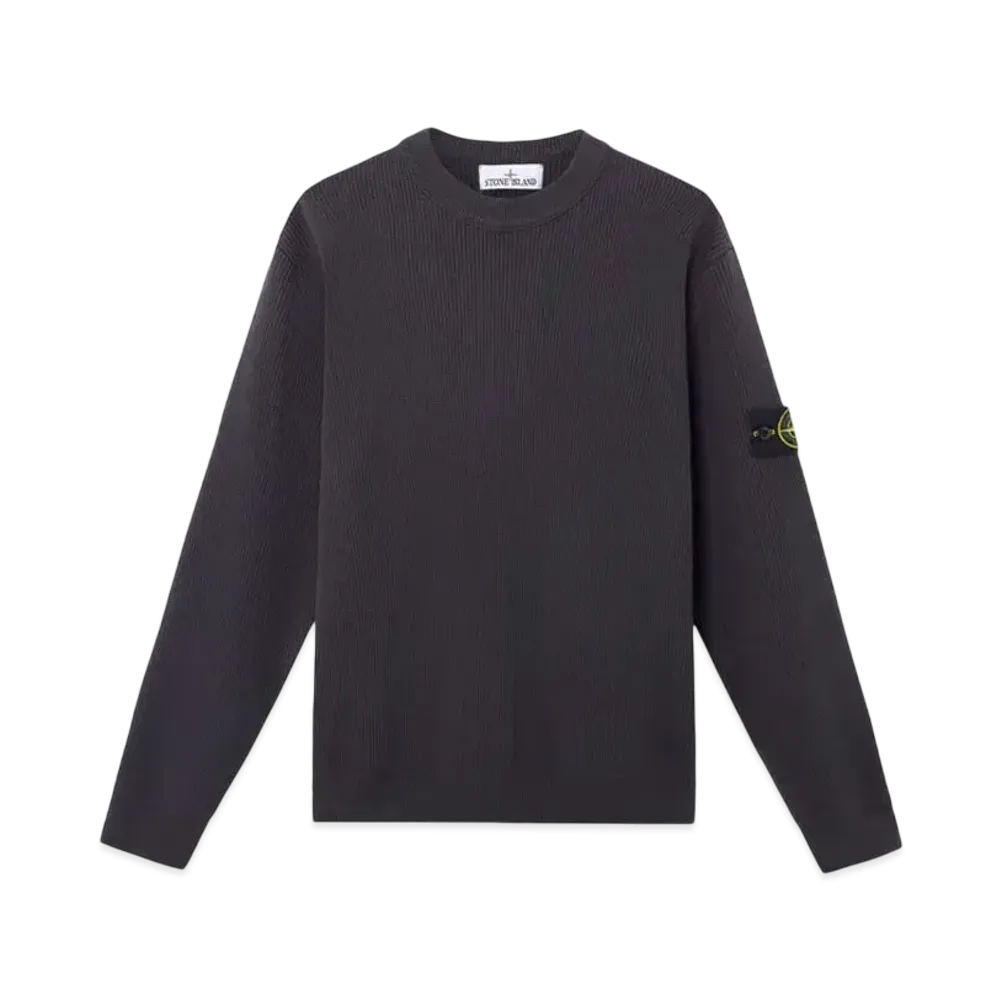 Stone Island 5100054 Ribbed Soft Organic Cotton "Charcoal Gray"
