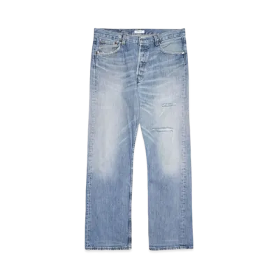 BASICKS Vintage Levi's Heart Pocket Damage Denim "USED"