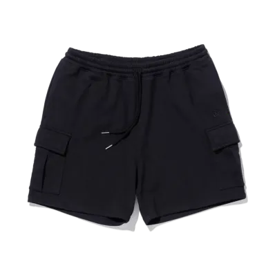 NEW ERA BLACK LABEL SS24 Sweat Cargo Short Pants "Black"