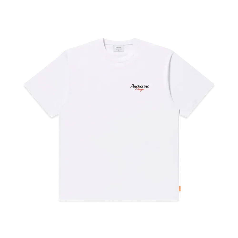 Mercedes Anchor inc. Seamless Paper Logo Tee "White"