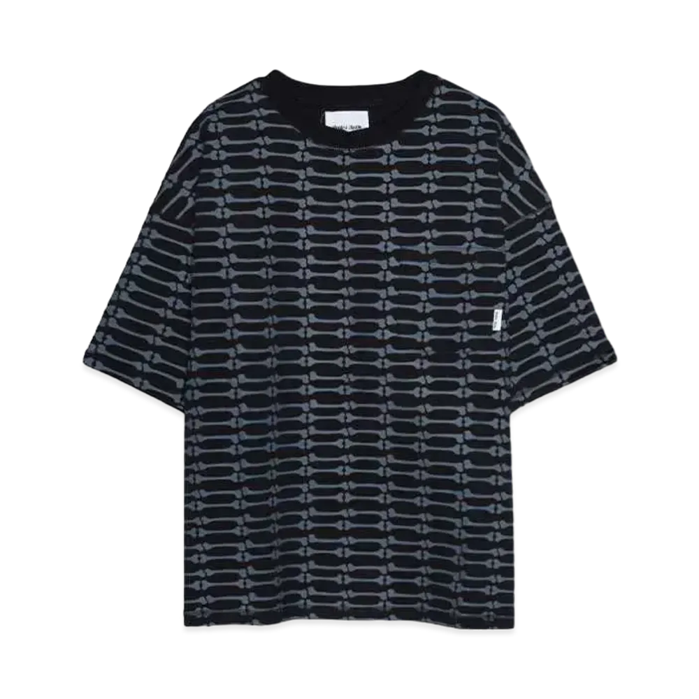 Student Apathy border tee "BLACK"