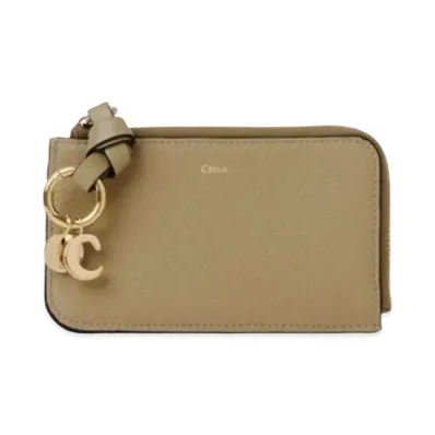 Chloe Alphabet Coin Purse "Pottery Green"