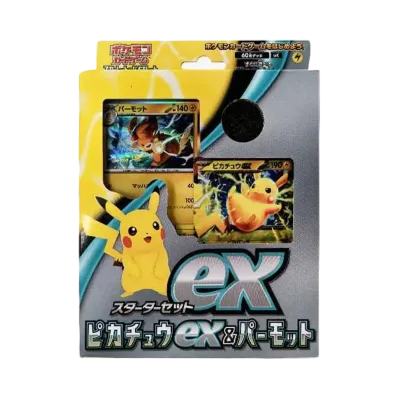 ポケモンカードゲーム スカーレット&バイオレット スターターセットex「ピカチュウex&パーモット」