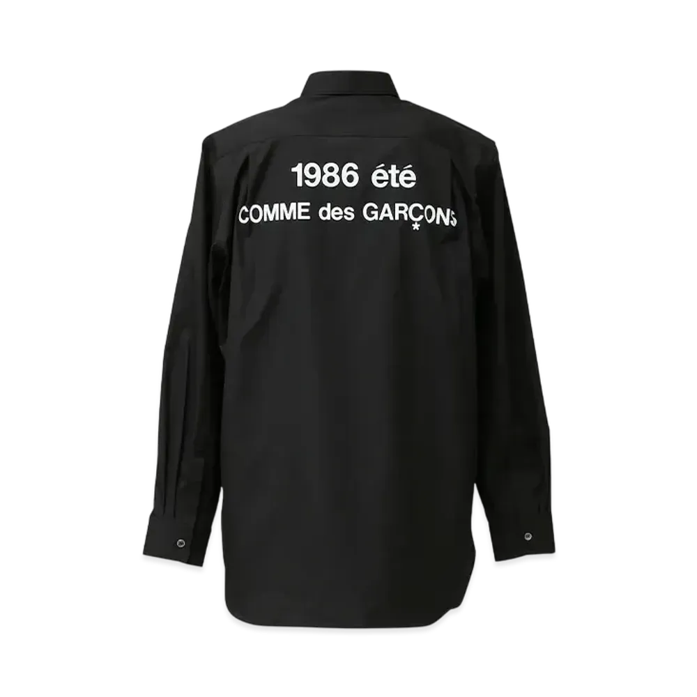 COMME des GARCONS CDG 1986 Comme Des Garcons Archive Shirt "Black"
