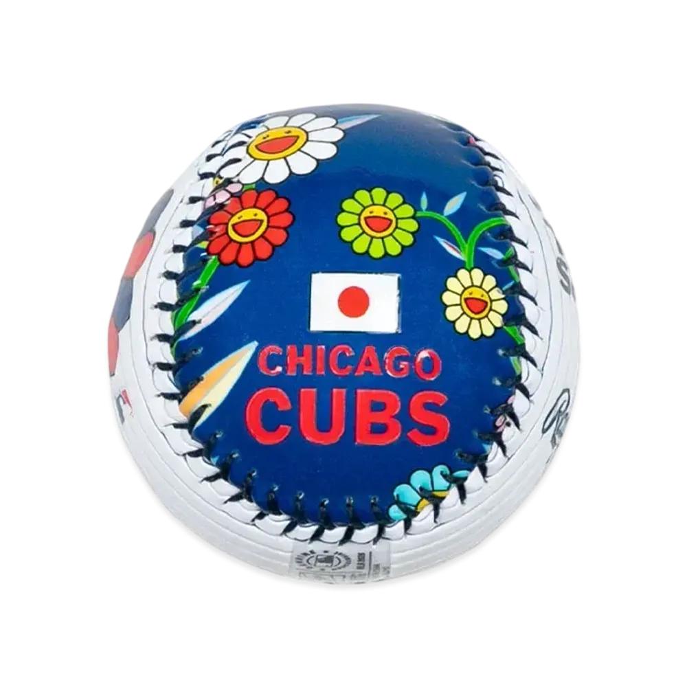 Takashi Murakami x MLB World Tour Tokyo Series 2025 Rawlings Cubs Baseball "Blue"