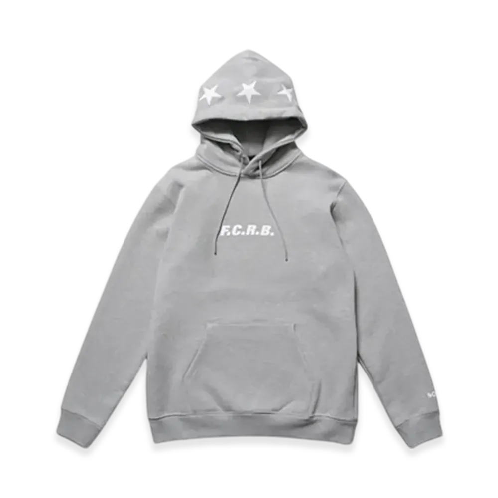 F.C.Real Bristol 5-Star Pullover Sweat Hoodie "Gray"