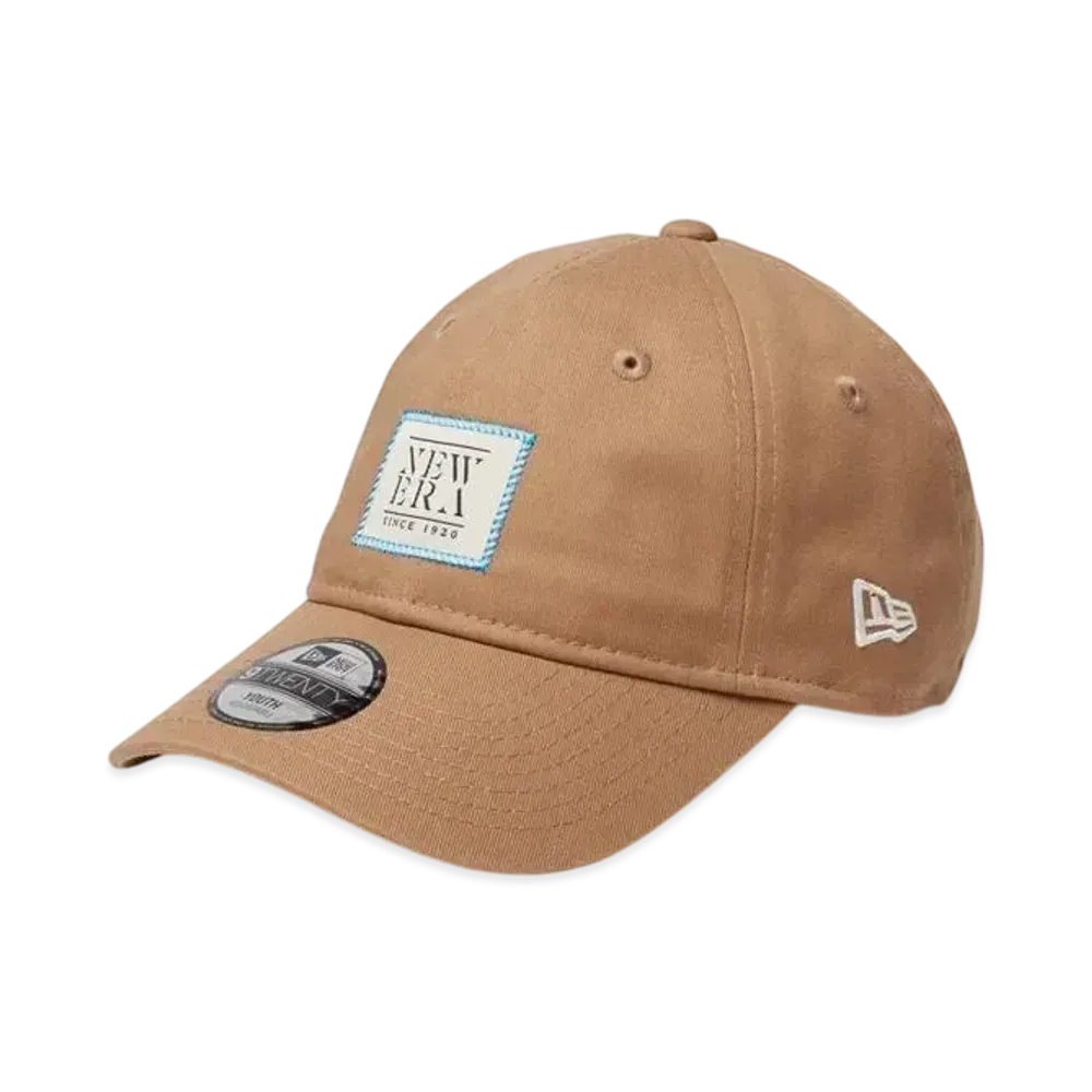 NEW ERA Youth 9Twenty Woven Patch "Khaki"