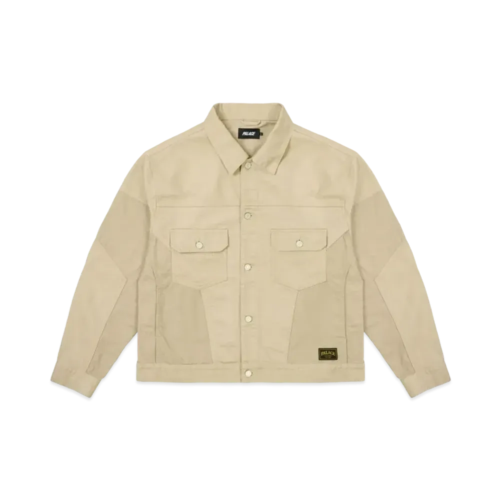 PALACE Panel Denim Jacket "Stoney Grey"