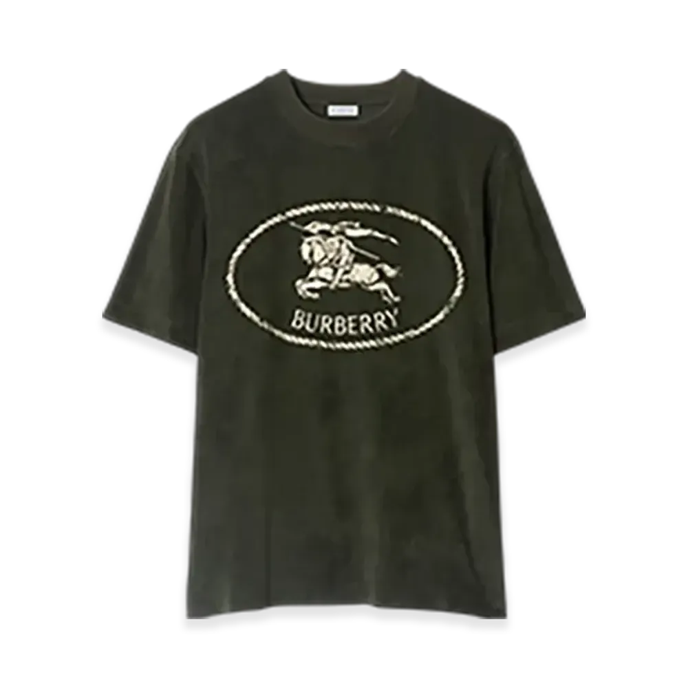 Burberry Night Stamp Towel T-shirt "Shale"