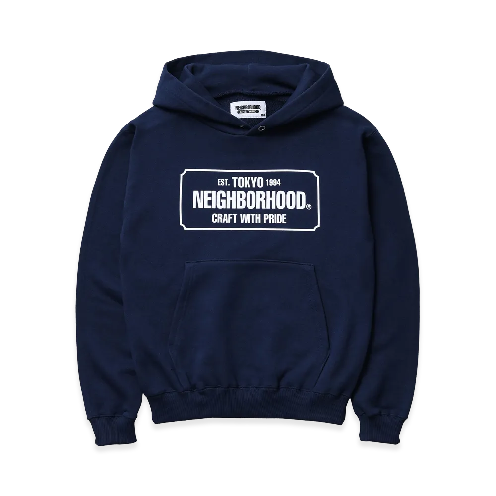 NEIGHBORHOOD One Third Kids OT . Sweat Hoodie "Navy"