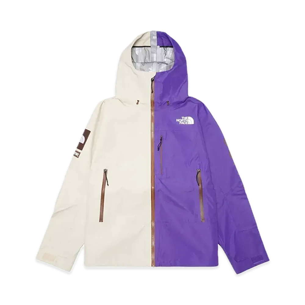 Supreme x The North Face Split Taped Seam Shell Jacket "Tan"