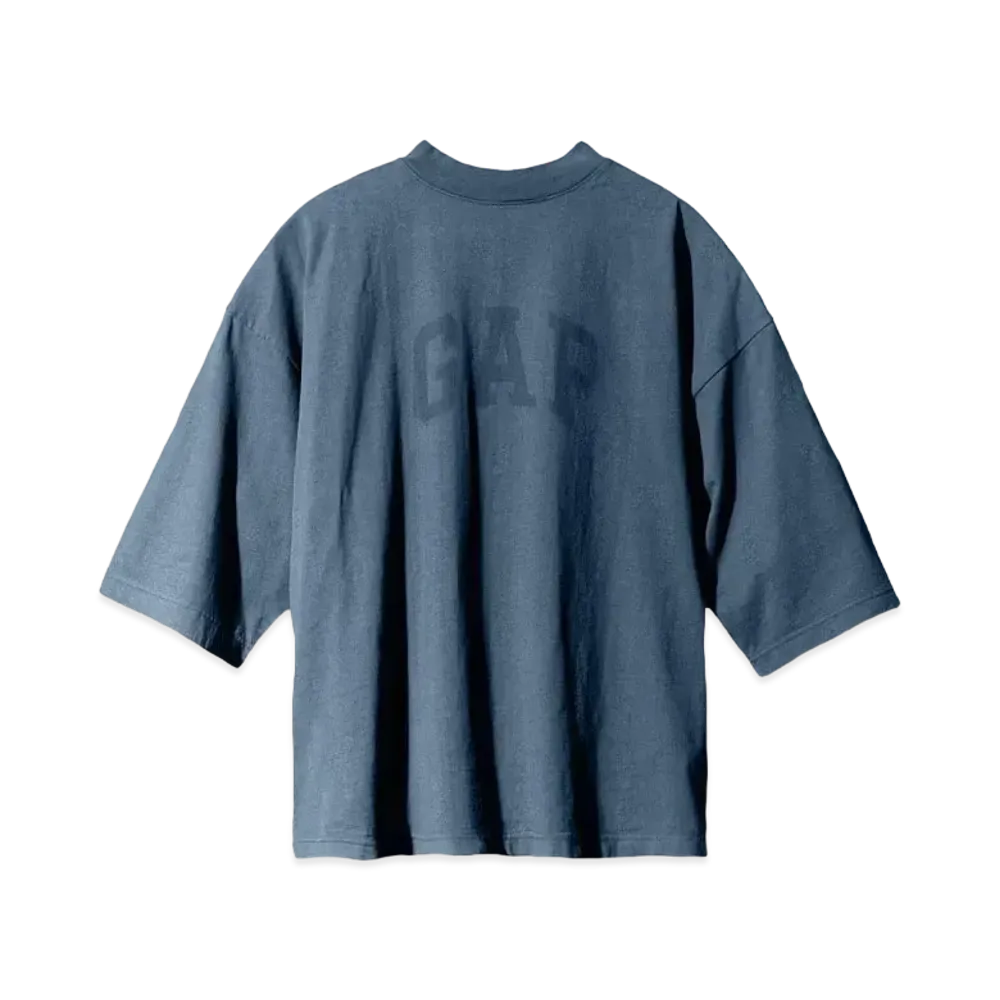 YEEZY GAP Engineered By Balenciaga Dove 3/4 Sleeve T-Shirt "Dark Blue"