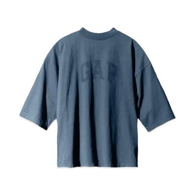 YEEZY GAP Engineered By Balenciaga Dove 3/4 Sleeve T-Shirt "Dark Blue"