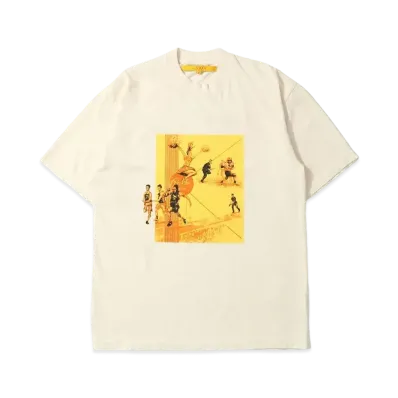 UNION x THE BROAD x PATRICK MARTINEZ Pee Chee Tee "Faded Cream"
