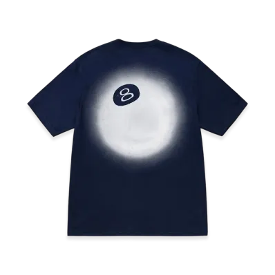 Stussy 8 Ball Fade Tee "Navy"