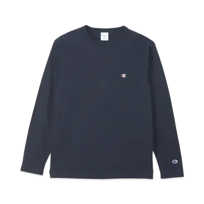 Champion Long Sleeve T-shirt "Navy"