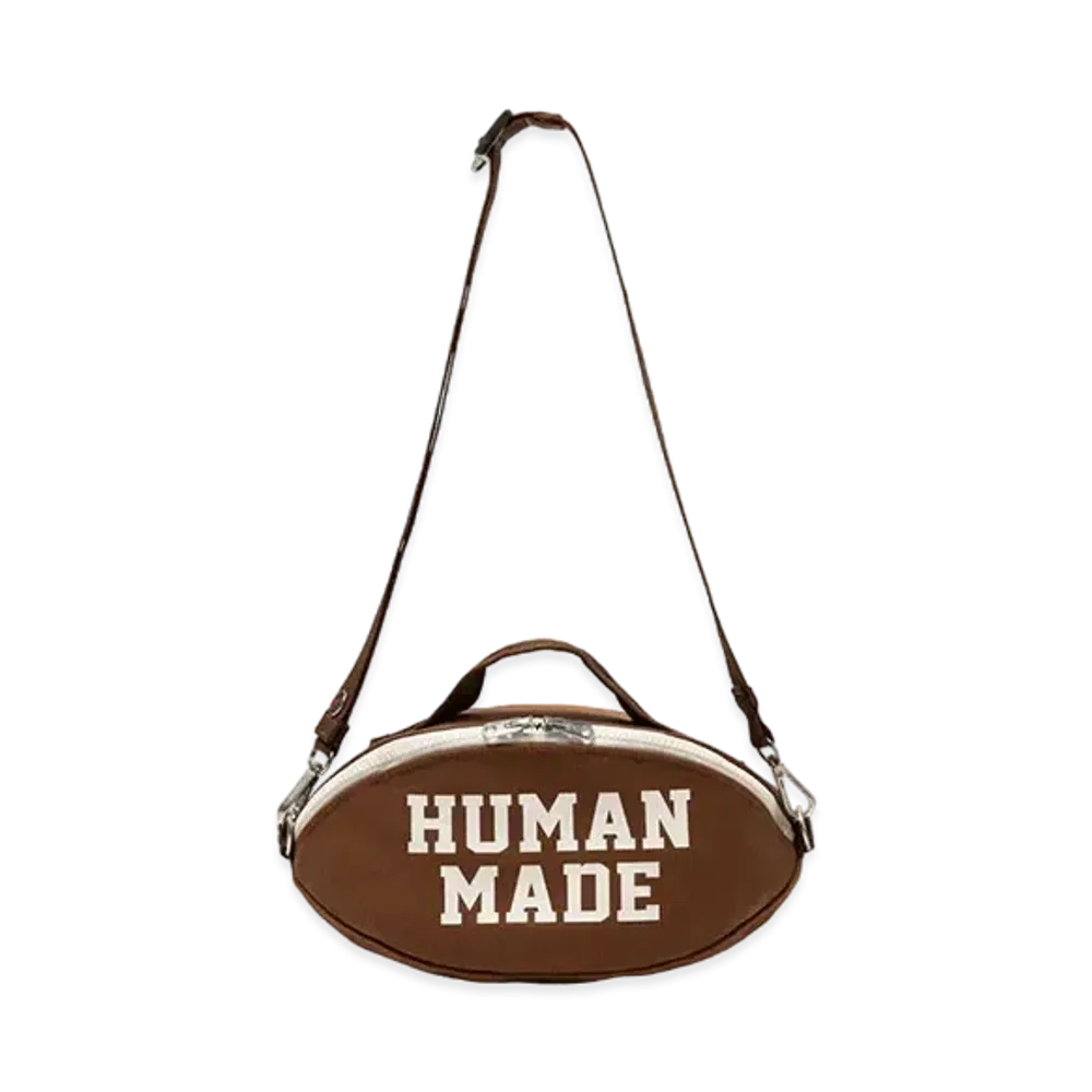 HUMAN MADE Rugby Ball Bag "Brown"