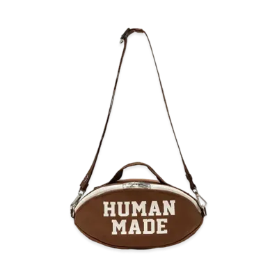 HUMAN MADE Rugby Ball Bag "Brown"
