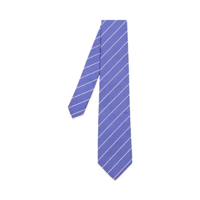 Paul Smith Vivid Color Regimental Tie "Blue"