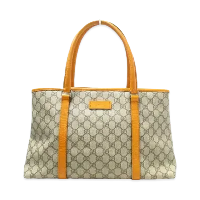 GUCCI GG Plus Tote Bag "Orange"