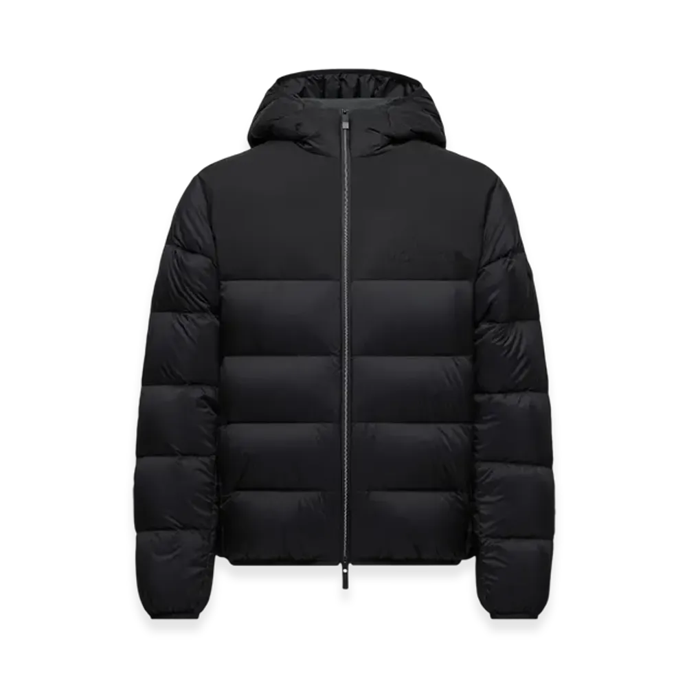 MONCLER Veumont Hooded Short Down Jacket "Black"