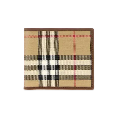 Burberry Printed Canvas Wallet "Printed"