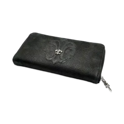 Chrome Hearts REC F Zip Wallet #2 BS Fleur "Black"