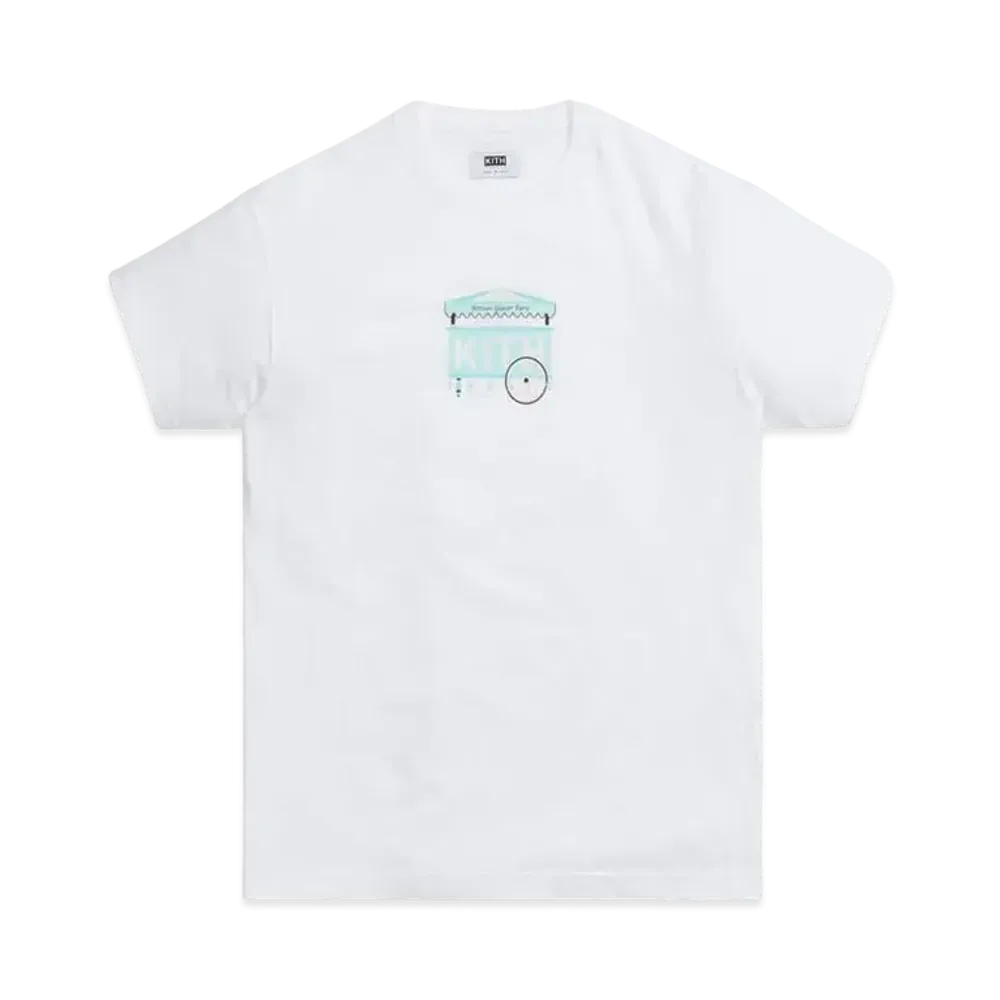 Kith Treats Paris Ice Cream Cart Tee "White"