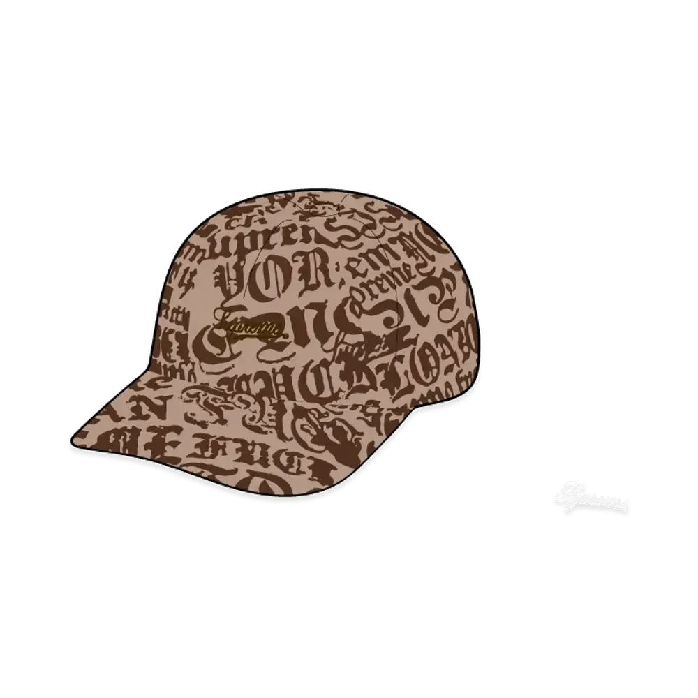 Supreme Cities Jacquard 6-Panel "Tan"