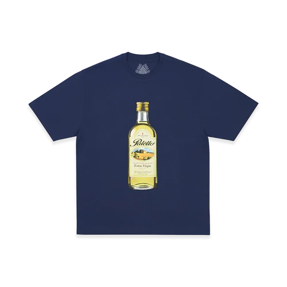 PALACE Extra Virgin T Shirt "Navy"