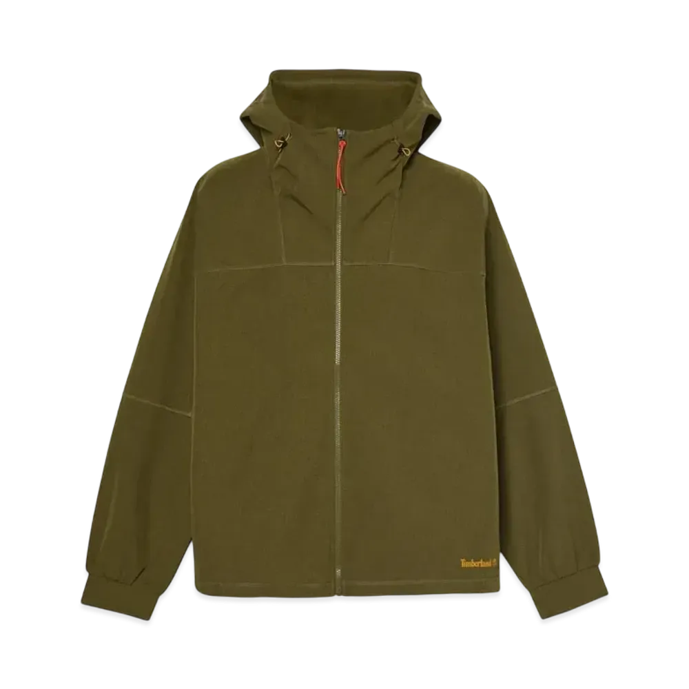 Timberland Men's Genes Soft Shell Hooded Jacket "Dark Olive"
